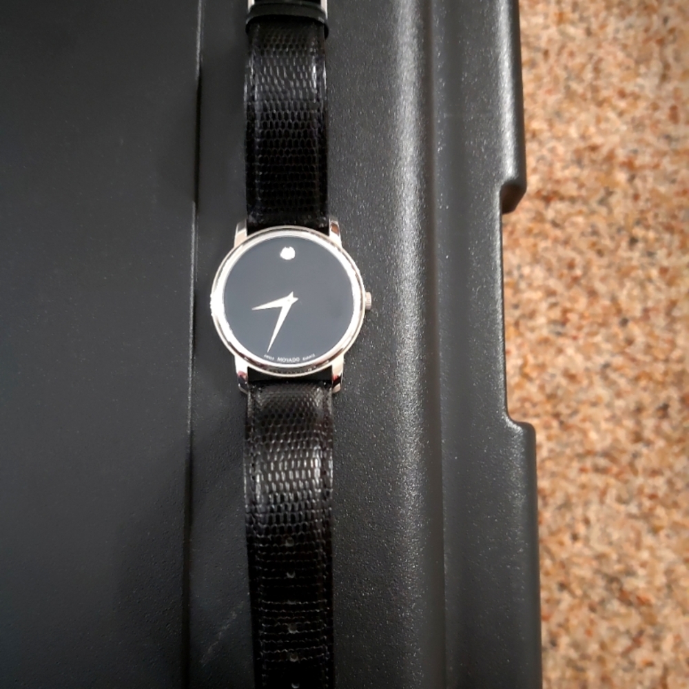 Authentic Mens Movado museum collection